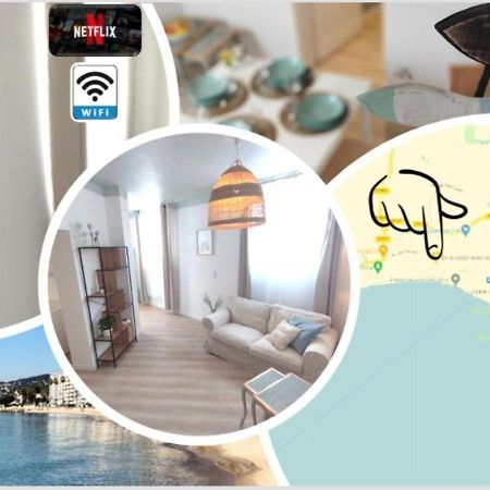 Plage & Confort 3 Pieces Parking Clim Et Wifi Antibes Bagian luar foto